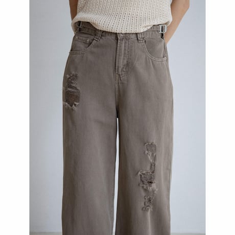 《予約販売》crash pigment jeans_nj0151