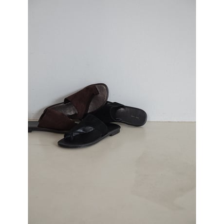 《予約販売》suède like sandal/2colors_na0737