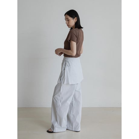 《予約販売》docking stripe pants/2colors_np1121