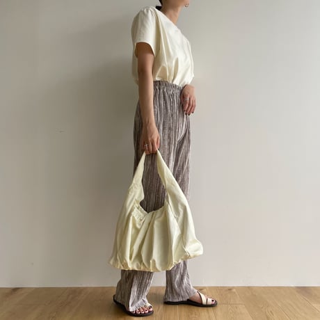 《予約販売》gather nylon bag/2colors_na0397