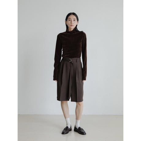 《予約販売》belt set bermuda pants/2colors_np1156