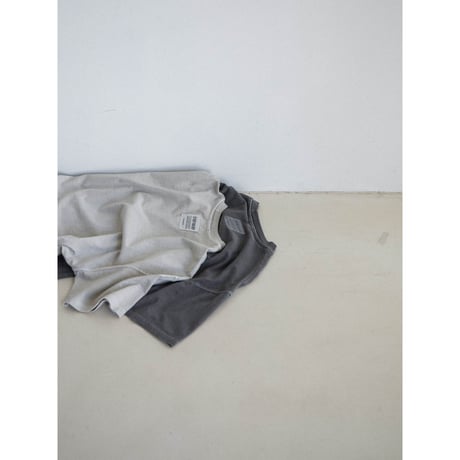 《予約販売》label pigment tee/2colors_nt2372