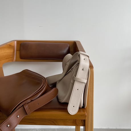 《予約販売》belt square bag/2colors_na0314