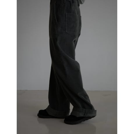 《予約販売》waist mark corduroy wide pants/2colors_np1045