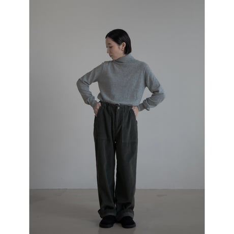《予約販売》waist mark corduroy wide pants/2colors_np1045