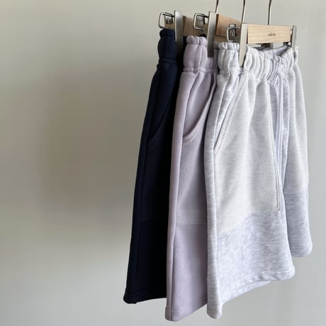 《予約販売》mannish half sweat pants/3colors_np0819