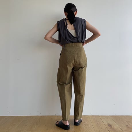 《予約販売》light tuck accent pants/2colors_np0861