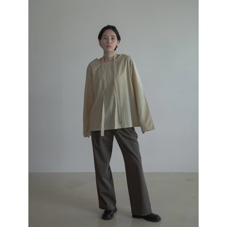 《予約販売》2way back accent blouse/2colors_nb0259