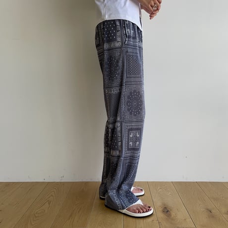 《予約販売》paisley rincl easy pants/2colors_np0834