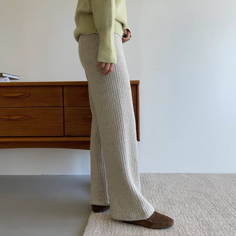 《予約販売》knit lib pants/2colors_np0515