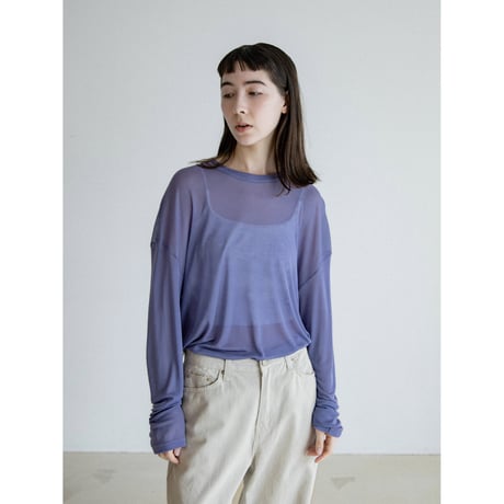 《予約販売》sheer rich loose tops/3colors_nt2584
