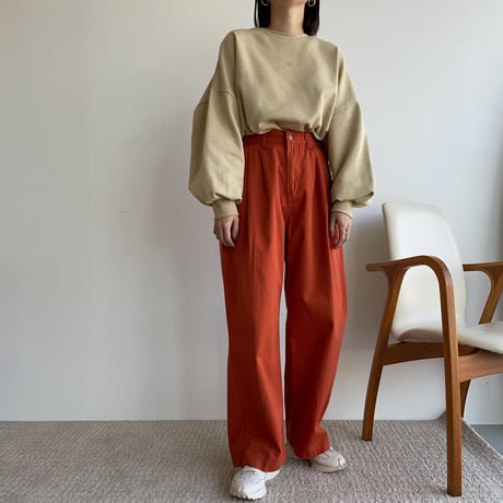 【nokcha original】“nc”over sweat pullover/3colors_nt1282