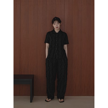 【NOKCHA original】jacquard shirt/3colors_nb0244