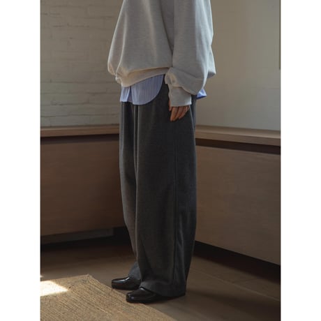 【NOKCHA original】boyish wool pants/2colors_np1026