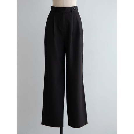 《予約販売》waist accent tuck wide pants/2colors_np1042