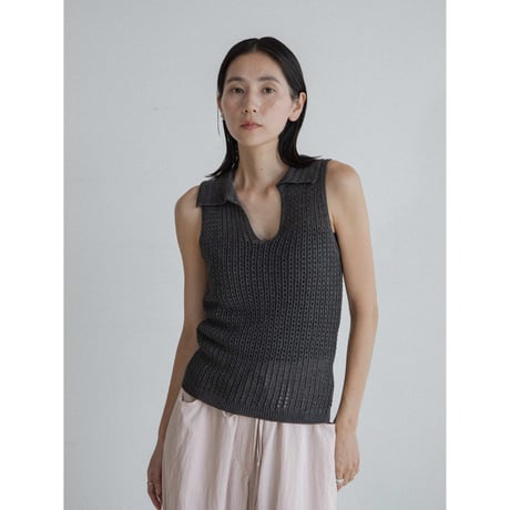 《予約販売》skipper knit sleeveless/2colors_nt2362