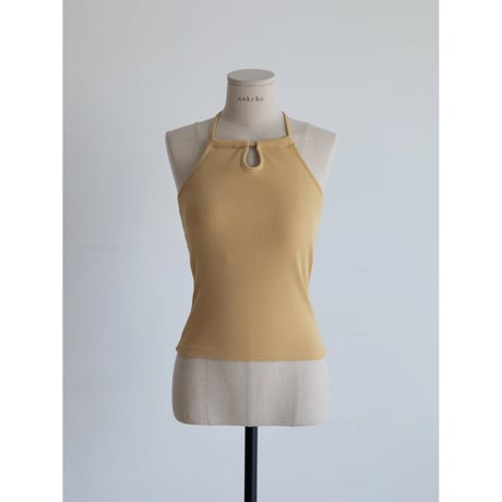 《予約販売》cup in holter neck lib camisole/3colors_nt2351