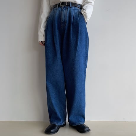 《予約販売》mannish tuck jeans_nj0092