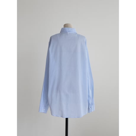 《予約販売》stripe over light shirt/2colors_nb0249