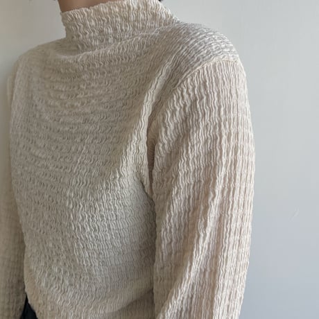 《予約販売》jacquard light tops/3colors_nt1832