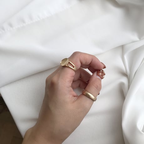 ＊予約販売＊plate ring_na0011
