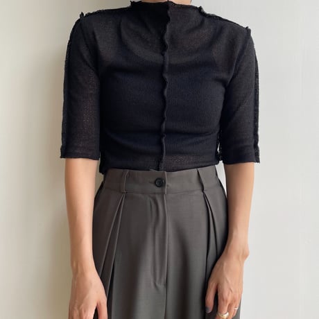 《予約販売》mesh minimal tops/3colors_nt1812