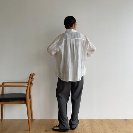 《予約販売》rincl over sheer shirt/2colors_nb0077