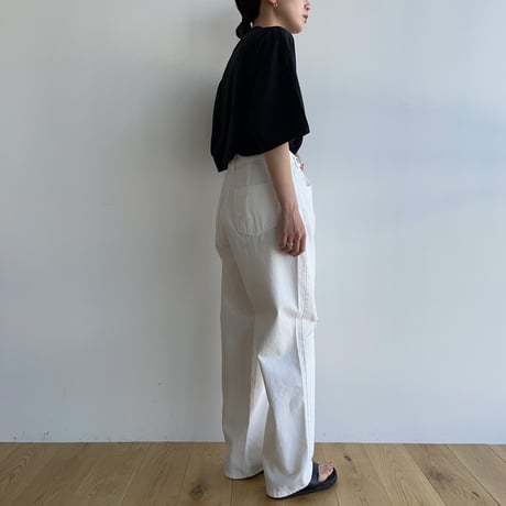 《予約販売》cut white pants_np0814