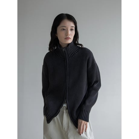 《予約販売》vintage like pigment knit cardigan/2colors_no0392