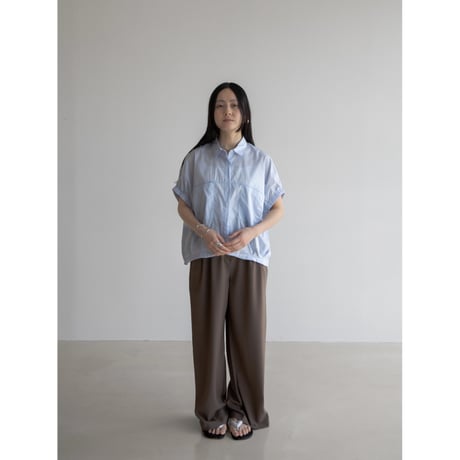 《予約販売》mannish stitch shirt/2colors_nb0243
