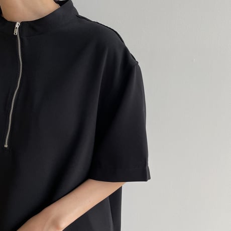【nokcha original】zip blouse/2colors_nb0158