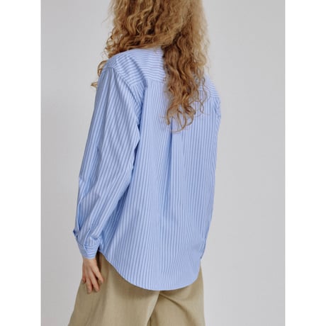 - AUTHENTIC series - stitch accent shirt/3colors_an0051