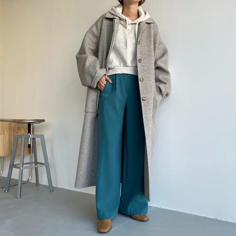 【nokcha original】“latte de the vert”hood mtm/3colors_nt1047