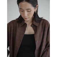 《予約販売》check pattern over shirt/2colors_nb0334