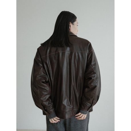 《予約販売》quilting linner fake leather jacket/2colors_no0480