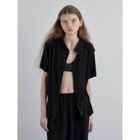 【NOKCHA original】shirt knit tops/2colors_nt2573