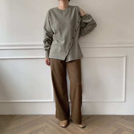 ✳︎予約販売✳︎roll-up wide pants pants_np0072