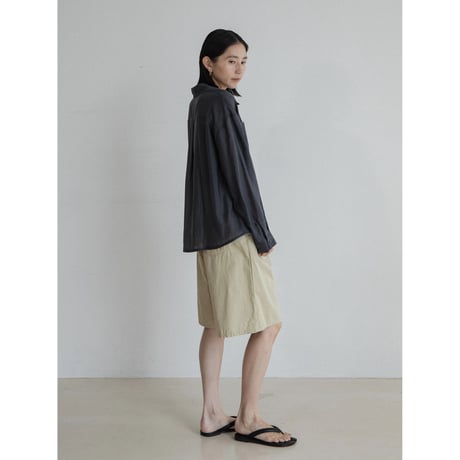 《予約販売》twill summer half chino pants/2colors_np1114