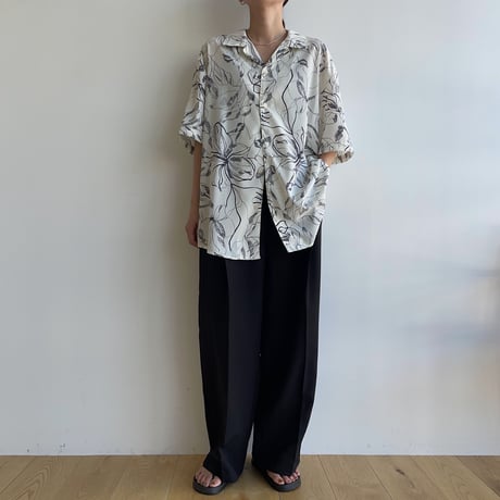 《予約販売》ennui pattern over shirt/2colors(unisex)_nb0152