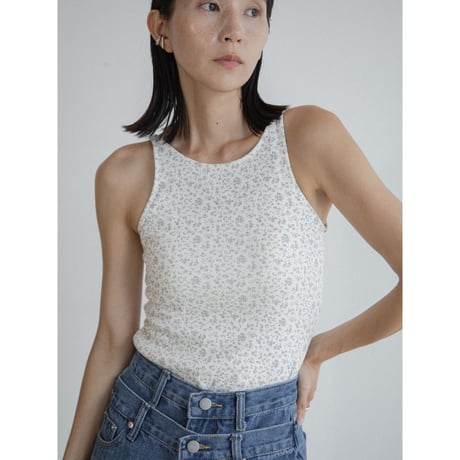 《予約販売》flower tanktop/2colors_nt2359