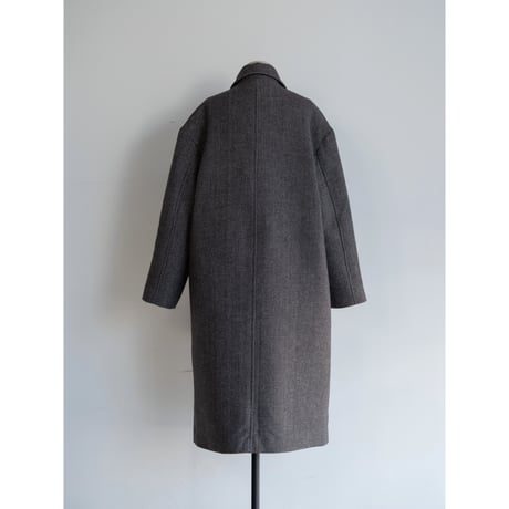 《予約販売》quilting linner tweed middle coat/2colors_no0500