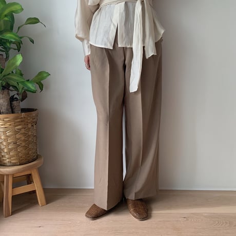 ✳︎予約販売✳︎belt set wide  pants_np0050