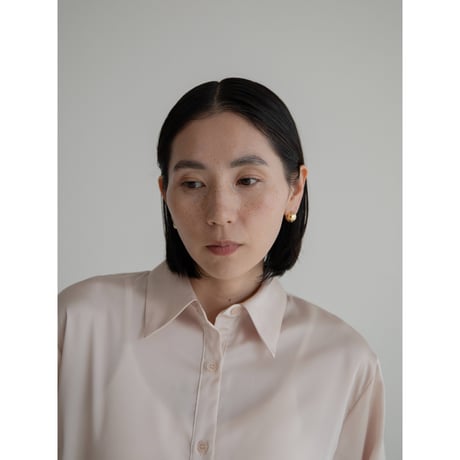 《予約販売》silky lady shirt/2colors_nb0285