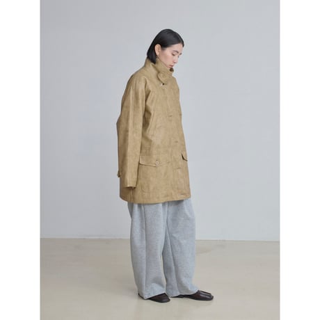 《予約販売》soft fake leather jacket/2colors_no0512