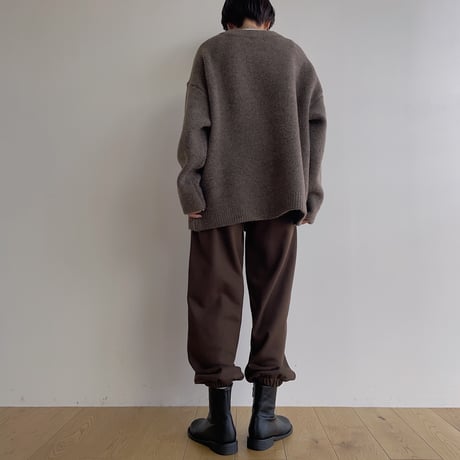 《予約販売》melange knit cardigan/2colors(unisex)_nt1892