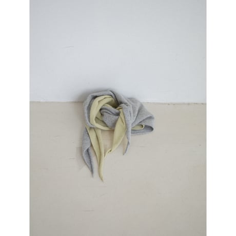 《予約販売》cashmere blend knit scarf/2colors_na0747