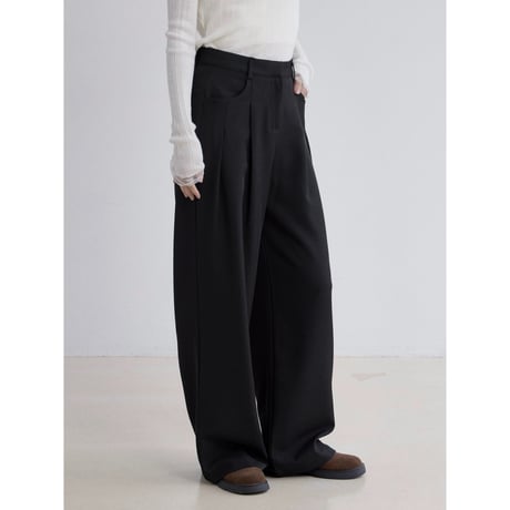 《予約販売》pocket tuck accent pants/2colors_np1225