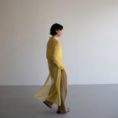 【nokcha original】slit sheer ops/2colors_nd0123