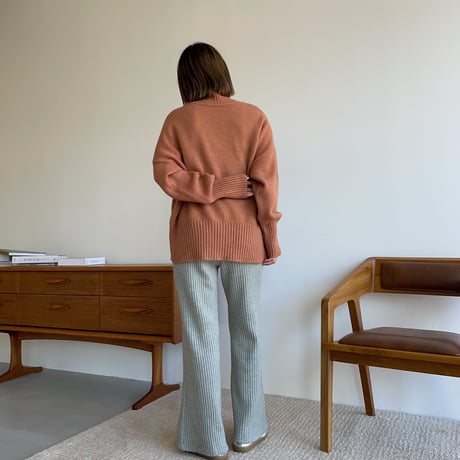 《予約販売》knit daily lib pants/2colors_np0514