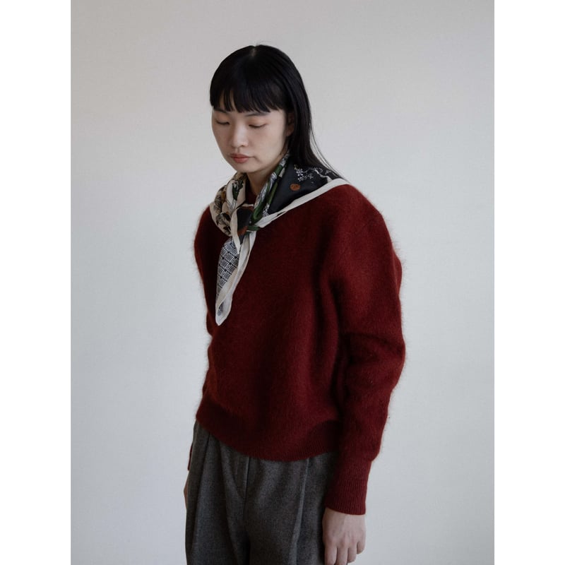 予約販売》vintage like scarf/2colors_na0691 | NOKCHA